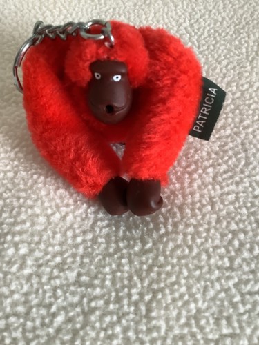 Kipling red fluffy monkey