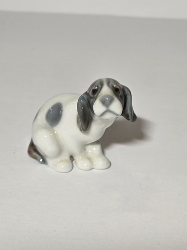 Vintage lladro porcelain dog - vintage,