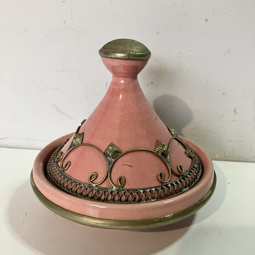 Vintage moroccan mini tagine - moroccan,