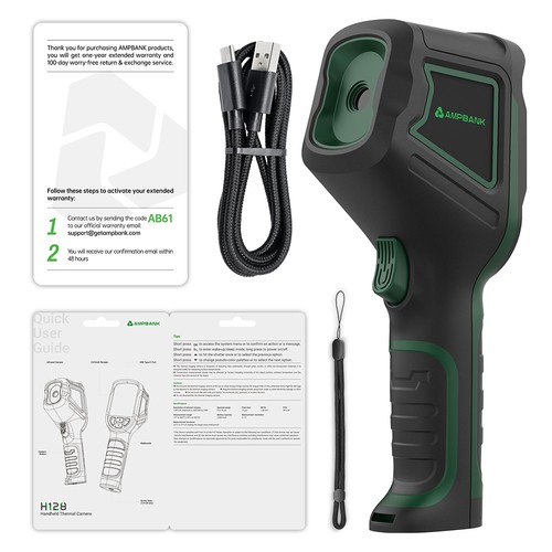 Ampbank h128 handheld thermal - h128,