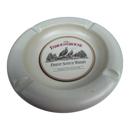 Famous grouse whisky ashtray - famous,
