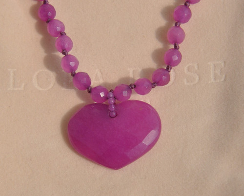 Lola rose fuchsia pink - lola, faceted