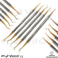 Restorative Dental Composite Instruments / Composite Amalgam Filling Gold Coated