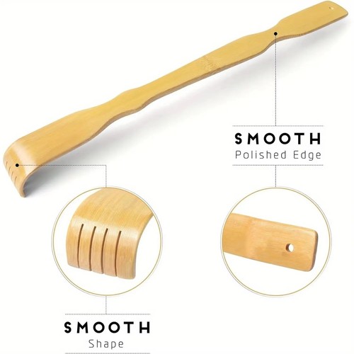 Bamboo back scratcher wooden - back,
