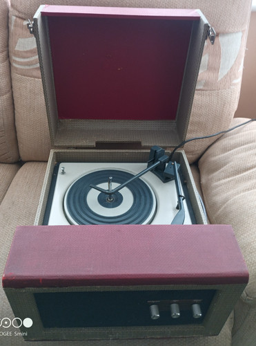 1960 mono record - record, player