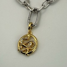Pandora ME Snake Talisman Charm 14k Gold Plated - Inner Power