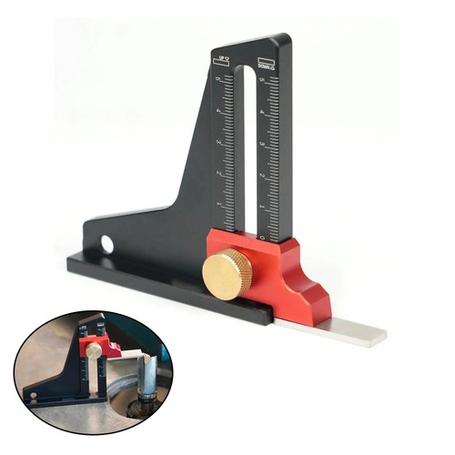 Woodworking height gauge depth - gauge,
