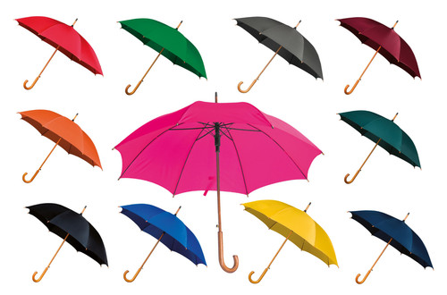 Traditional wooden umbrellas - traditional,