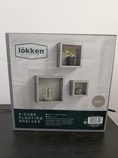 Lokken Cube Floating Shelves