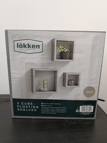 Lokken cube floating shelves - lokken,