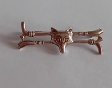 Vintage Sterling Silver Fox