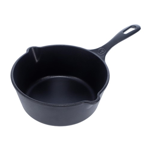 Cast iron saucepan - iron,