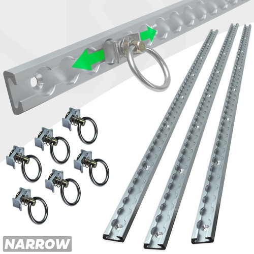 Load cargo track rails - 3x,