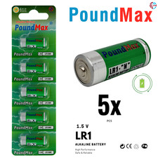 5 x PoundMax N MN9100 1.5V