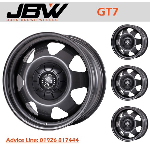Gt7 grey steel wheels - grey,