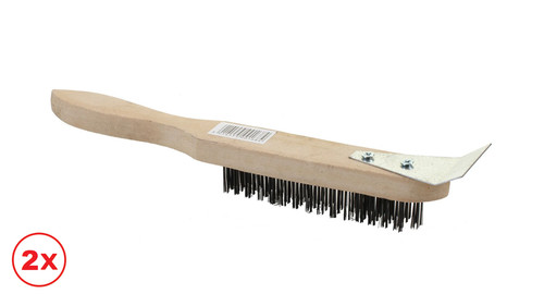 Charcoal grill brushes - brushes, set