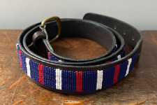 Oundle School Old Oundelian Mahyatta leather belt size 44 46 48 RARE