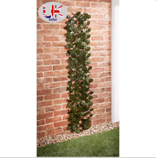Premium Artificial Expanding Leaf Trellis Walls Fences Outdoor Garden Décor 