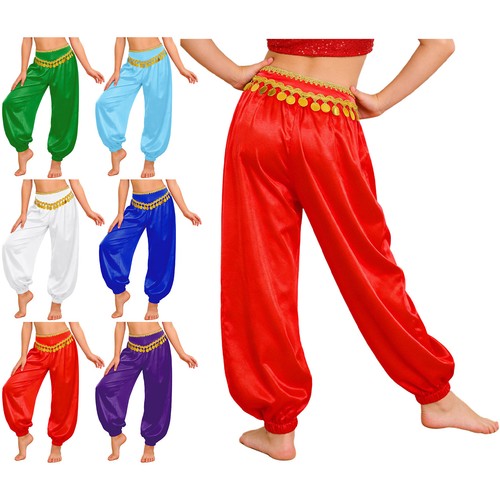 Belly dance trousers girls - uk,