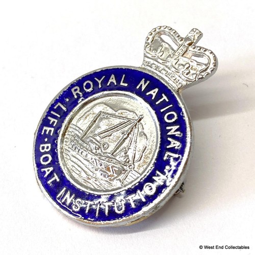 Vintage rnli enamel - enamel, brooch