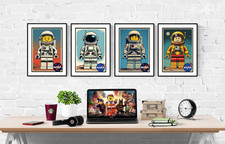 Astronaut Spaceman Characters