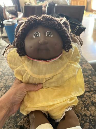 Cabbagepatch kids brown hair - kids,