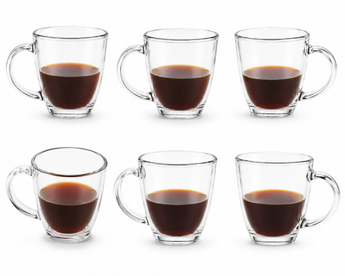 Latte coffee glasses - 6,