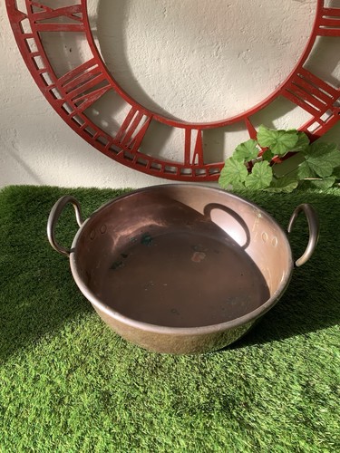 Vintage copper jam pan pot - vintage, pan/pot
