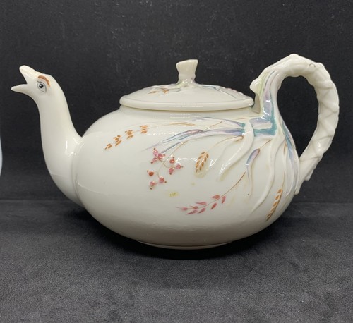Belleek grass teapot first 1st - grass,