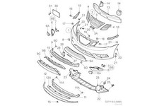 GENUINE SAAB FR BUMPER