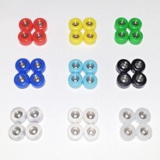 SET OF 4 CNC BEARING FINGERBOARD WHEELS
