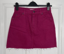 BNWT TOPSHOP RASPBERRY DENIM