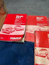 Mazda RX7 FC full set of original workshop manual