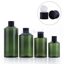 100ml 150ml 200ml Green Lotion Bottles Screw Cap Cream Gel Cosmetic Container