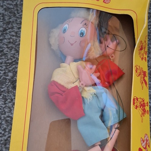 Vintage noddy hand puppet - noddy,