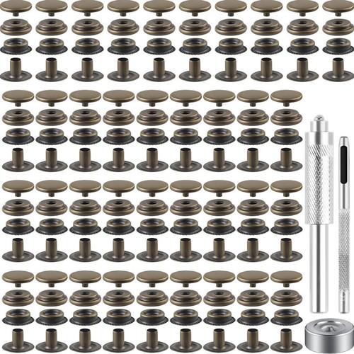 Pieces 15mm snap fastener - 72,