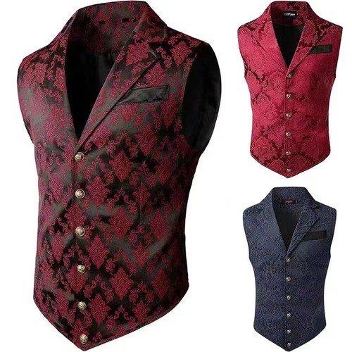 Victorian suit vest men - vest,