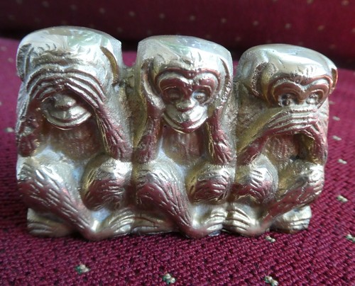 Vintage used cast brass - used,