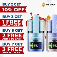 Crystal Pro Switch 30K 30000 Vape | Dual Flavours | 20mg | TPD Approved | Fast D