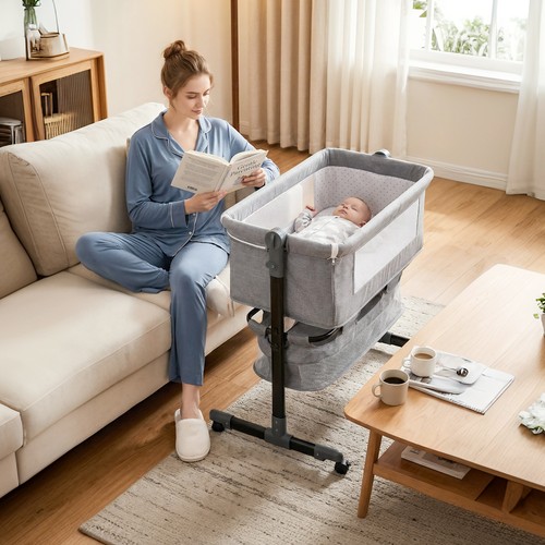 Baby bedside crib 6 - in,