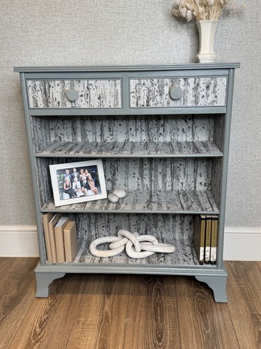 Hand painted vintage bookcase - painted,