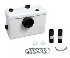 Macerator Pump Homac H100 White 3 in 1 600W Heavy Duty Quiet