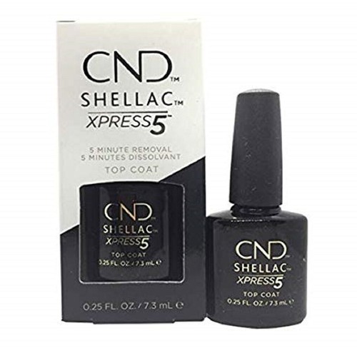 Cnd shellac xpress5 top coat - cnd,