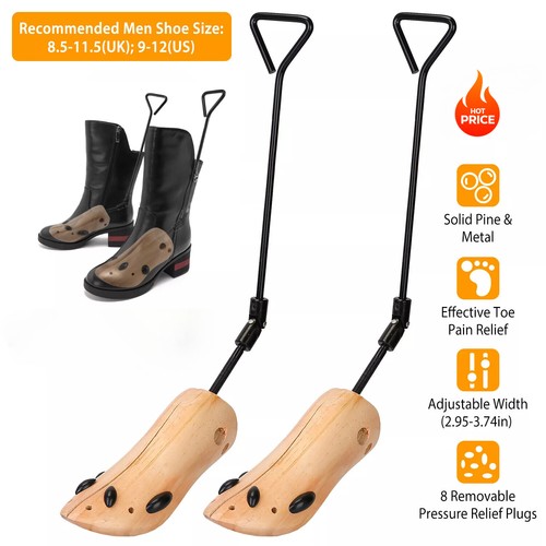 Pair boot stretcher - pair, wooden