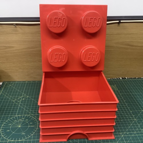 Lego storage brick stackable - brick,