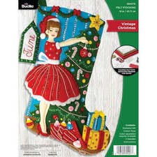 Bucilla 18" Felt Christmas