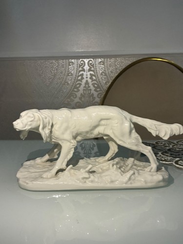 Antique nymphenburg hunting - antique,