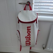Wilson 100 Years Tour Backpack - Limited Anniversary Edition - Red White Tennis