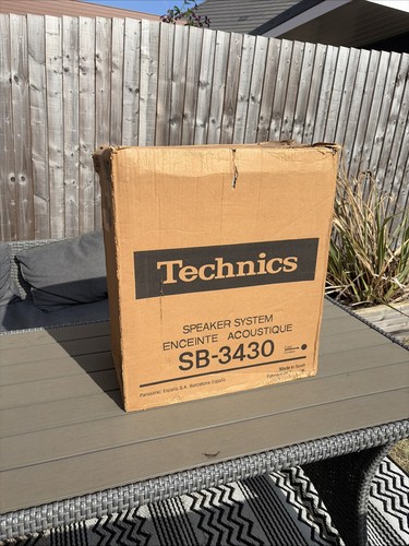 Technics 3430 speakers - sb,