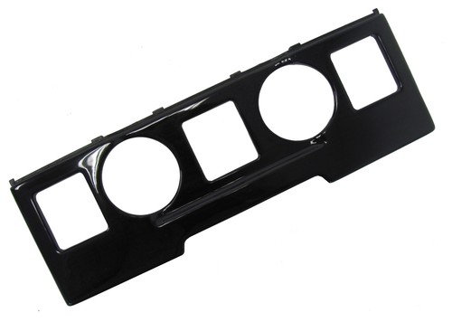 Interior dash panel fascia